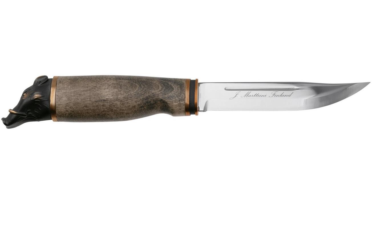 Martiini Wild Boar, 546013W, Stainless, Waxed Curly Birch, outdoormes