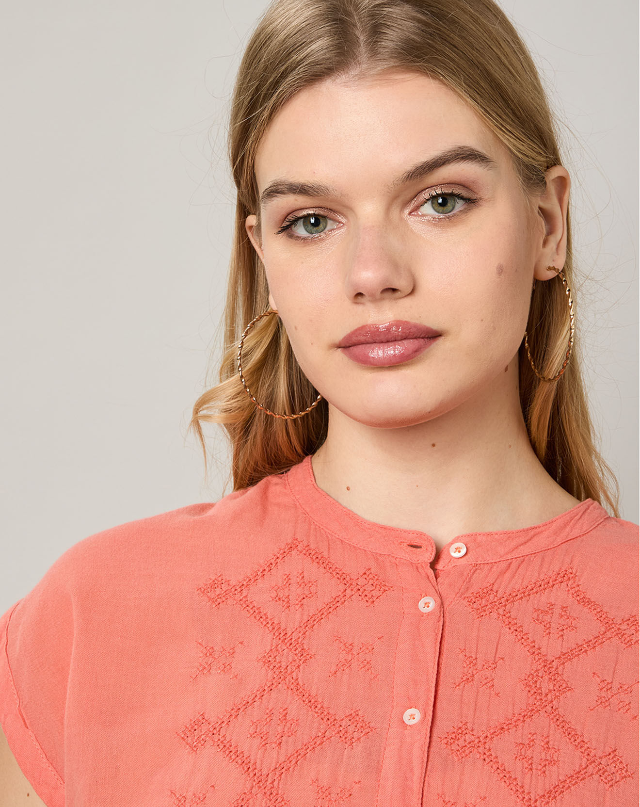 Hartford Chemise Teala corail