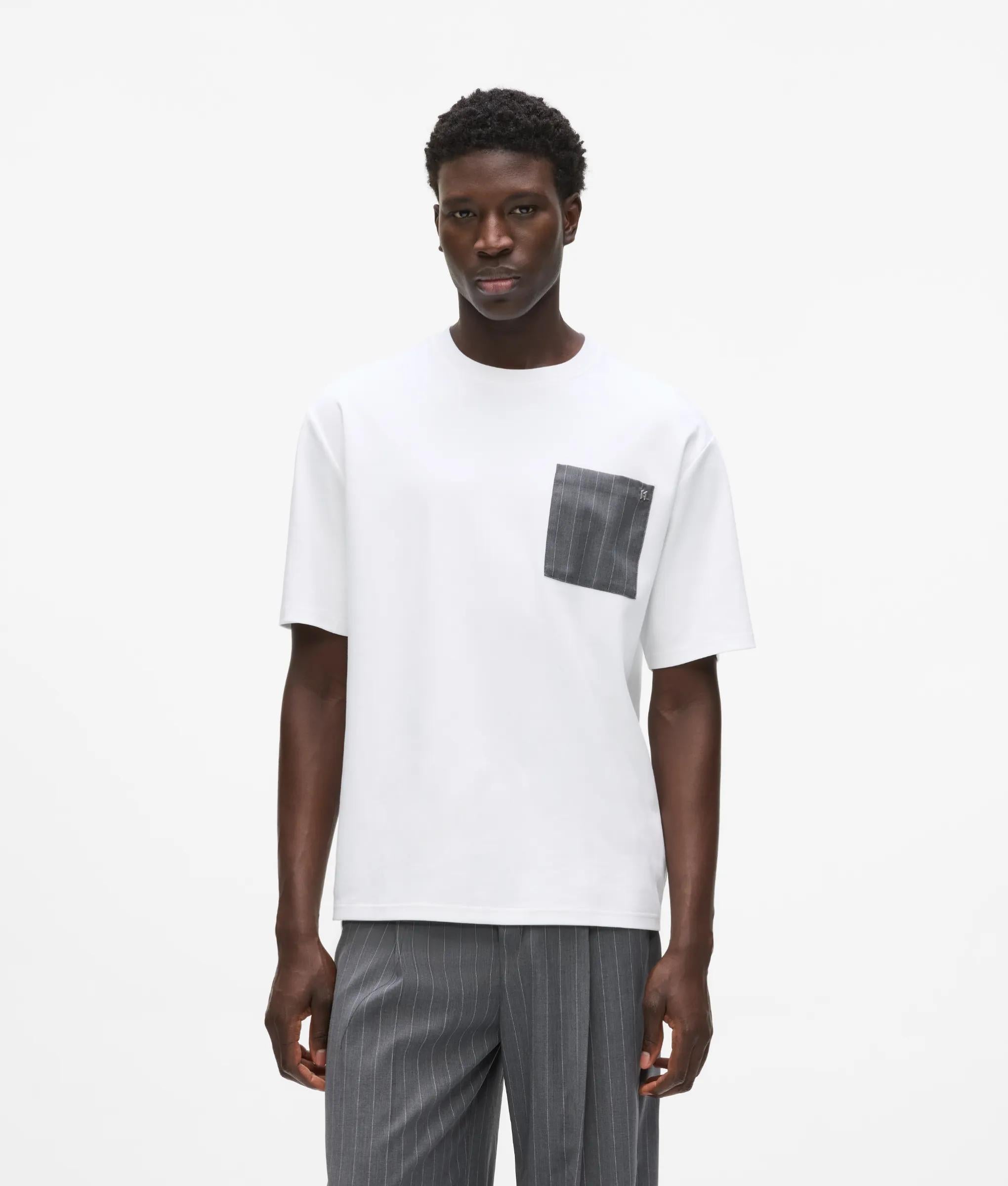 Pinstripe-zak T-shirt