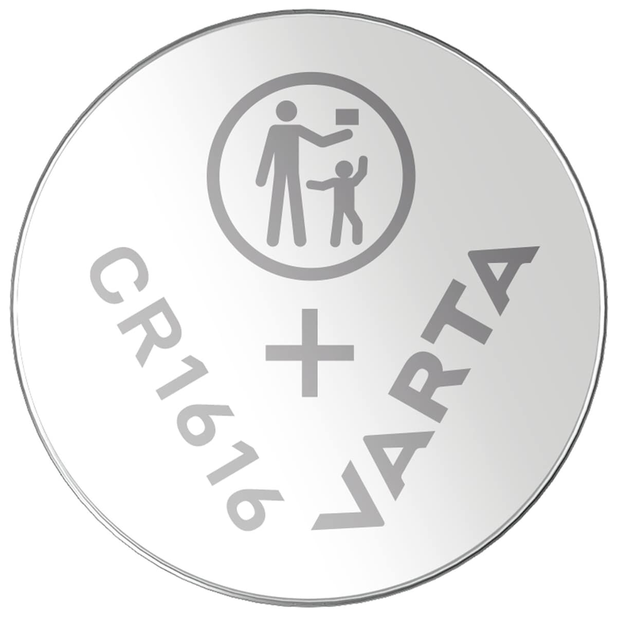Varta CR1616 3V litiumknappcellebatteri 2-pakning