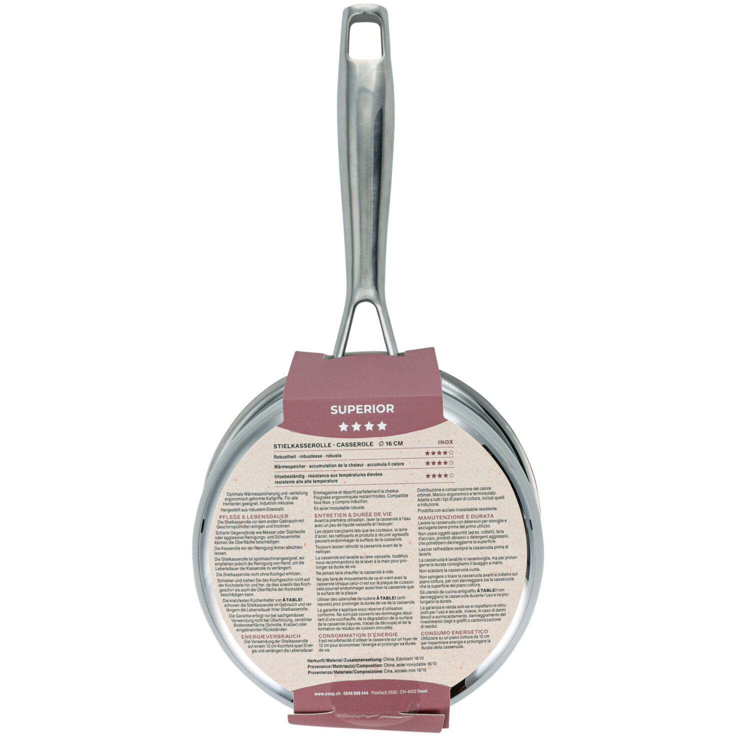À Table! Superior Stielkasserolle 16cm 1.5L