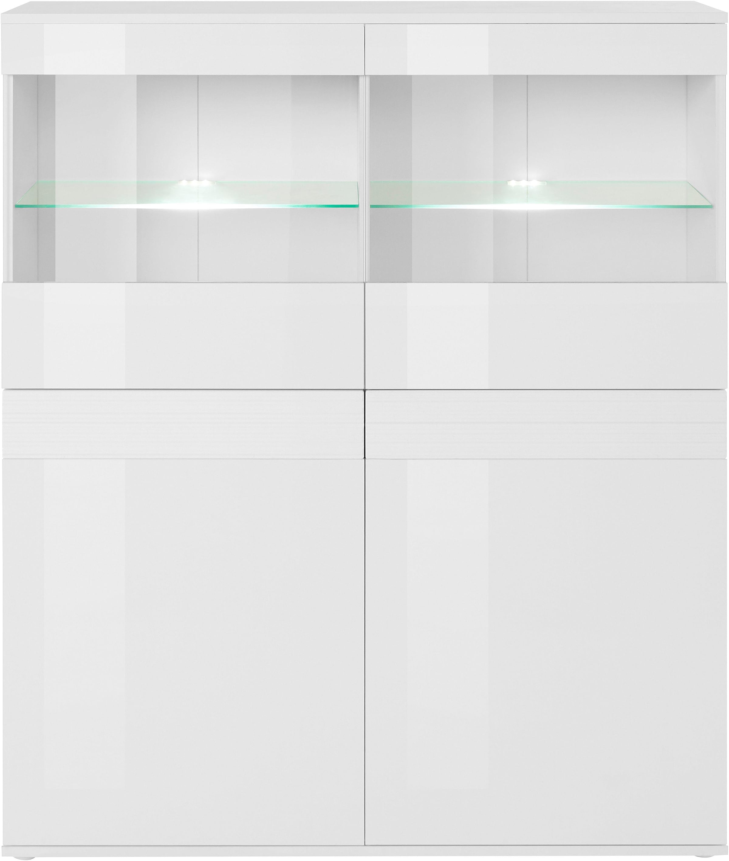 borchardt Möbel Vitrine »Florenz« Höhe 125 cm