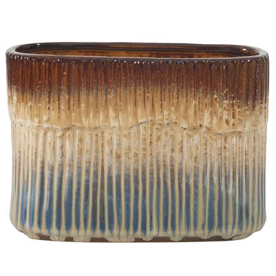 Vase ovale en céramique