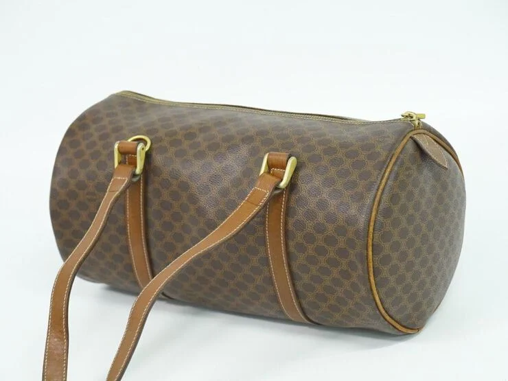 Celine Vintage Celine Travel Bag Brown