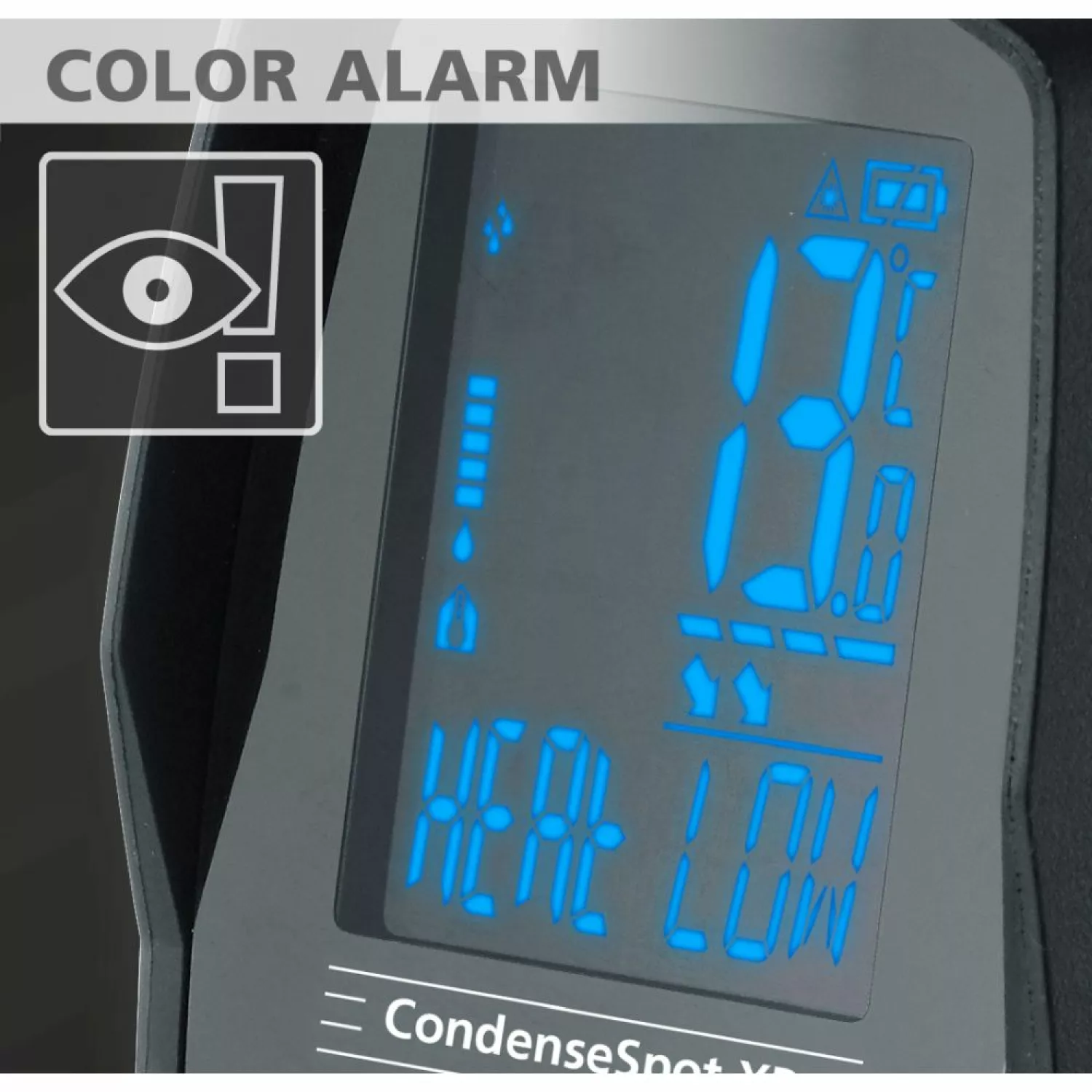 Laserliner CondenseSpot XP Multifunctionele infrarood thermometer -bluetooth - bereik -40°C t/m 800°C