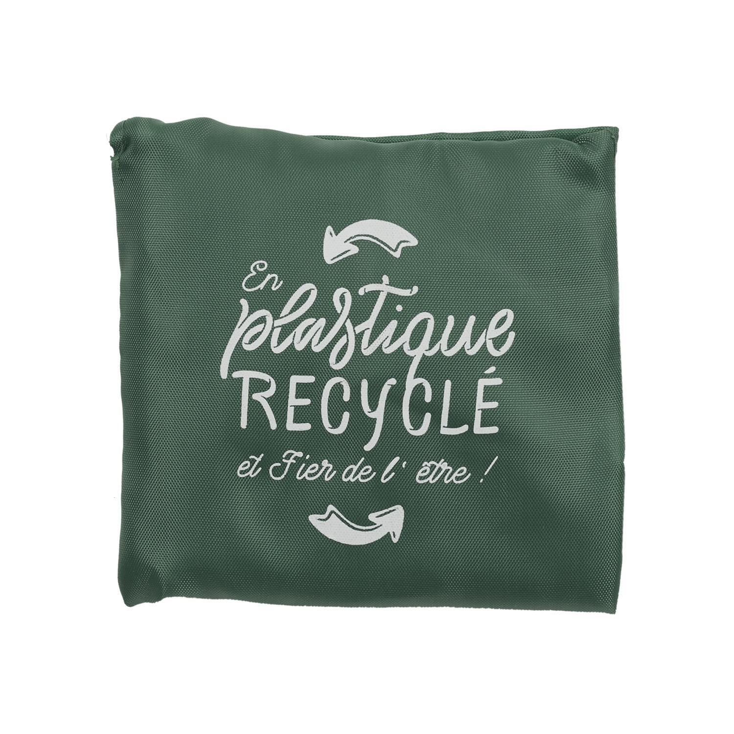 SAC SHOPPING PLIABLE RECYCLE 38X60CM