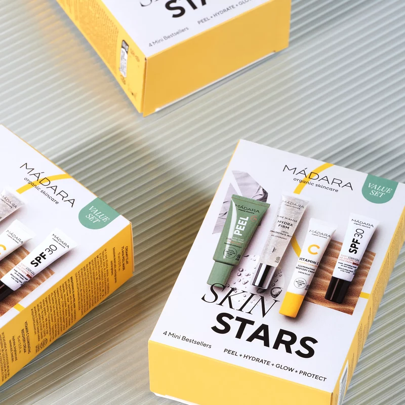 MÁDARA Skin Stars 4 Mini Bestsellers set