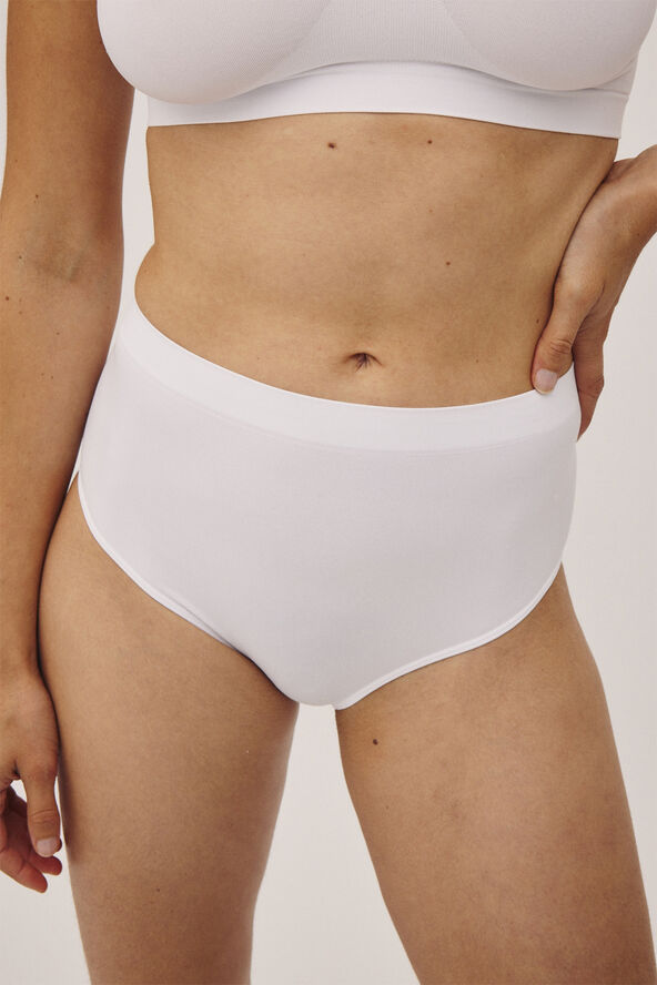 Magasin du Nord Collection Mellanie 6 S Seamless Maxi Brief White