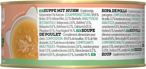 WOW CAT Suppe mit Huhn