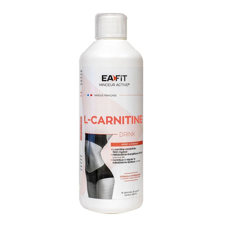 L-carnitine drink pêche programme 15 jours 500ml