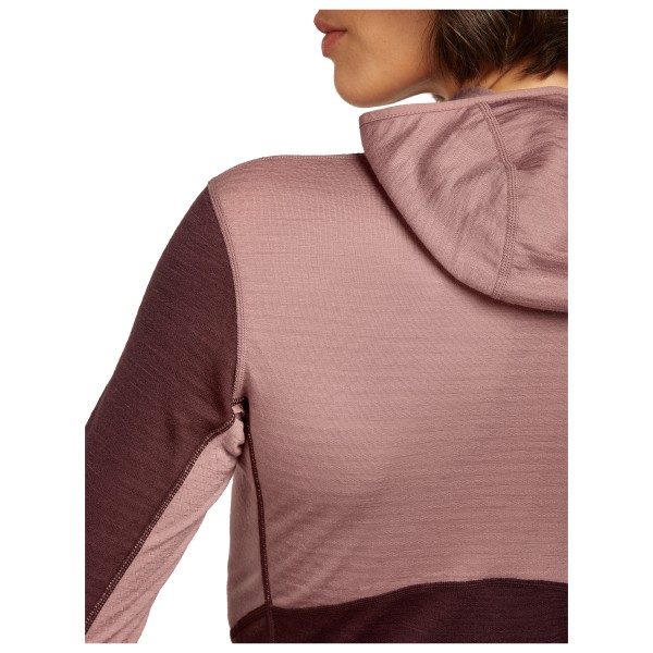 Icebreaker - Women's 200 RealFleece Descender L/S Zip Hoodie - Sweat à capuche en mérinos