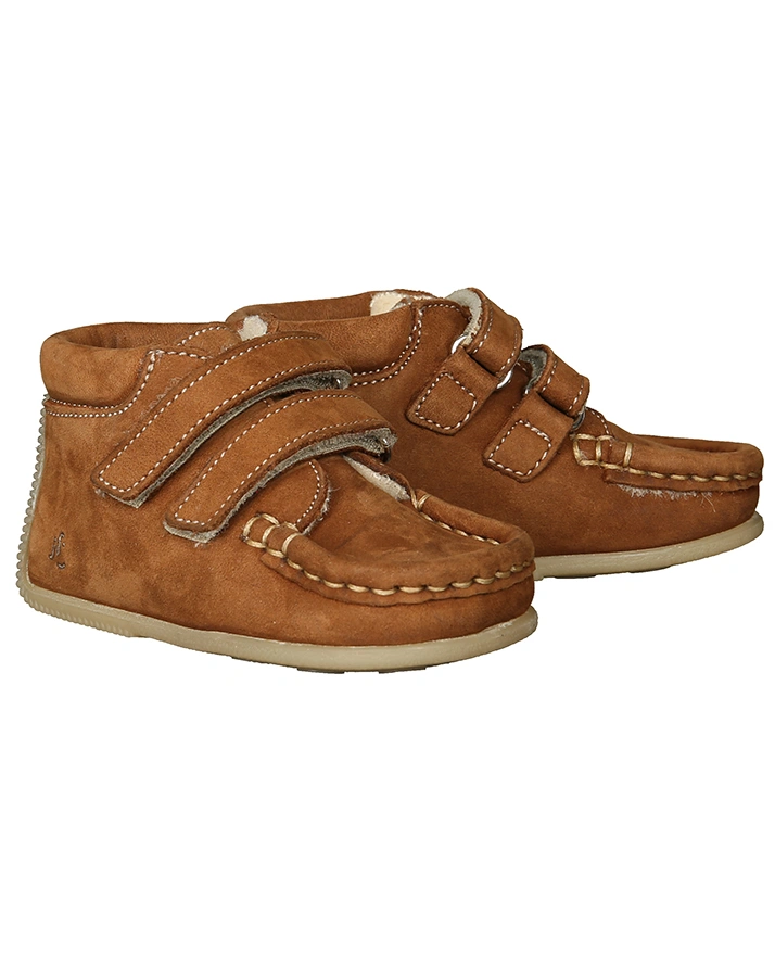 Klett-Lauflernschuhe INDIAN gefüttert in braun