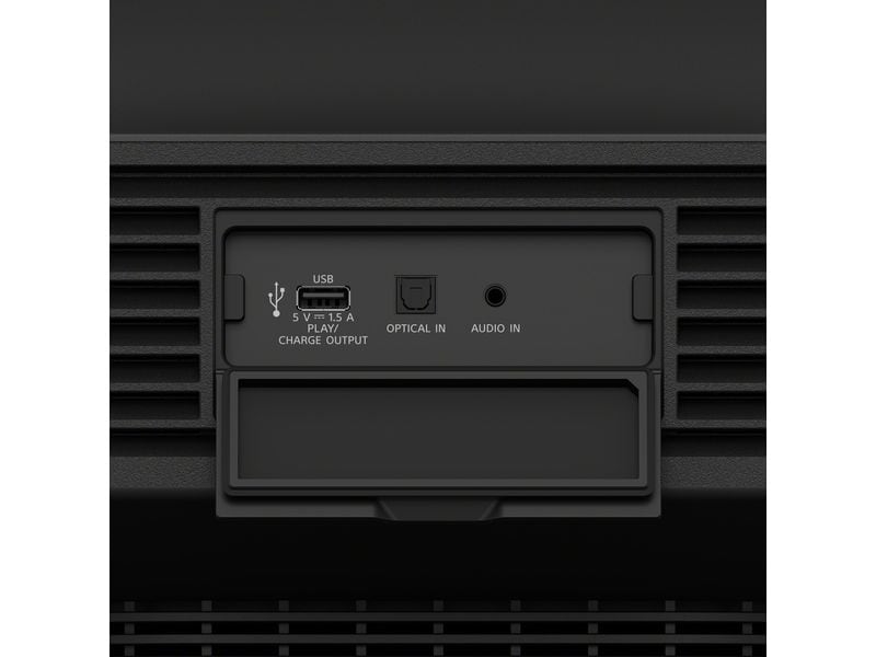 Sony Bluetooth Speaker ULT Tower 10 Schwarz Tragbarer Bluetooth Party-Lautsprecher