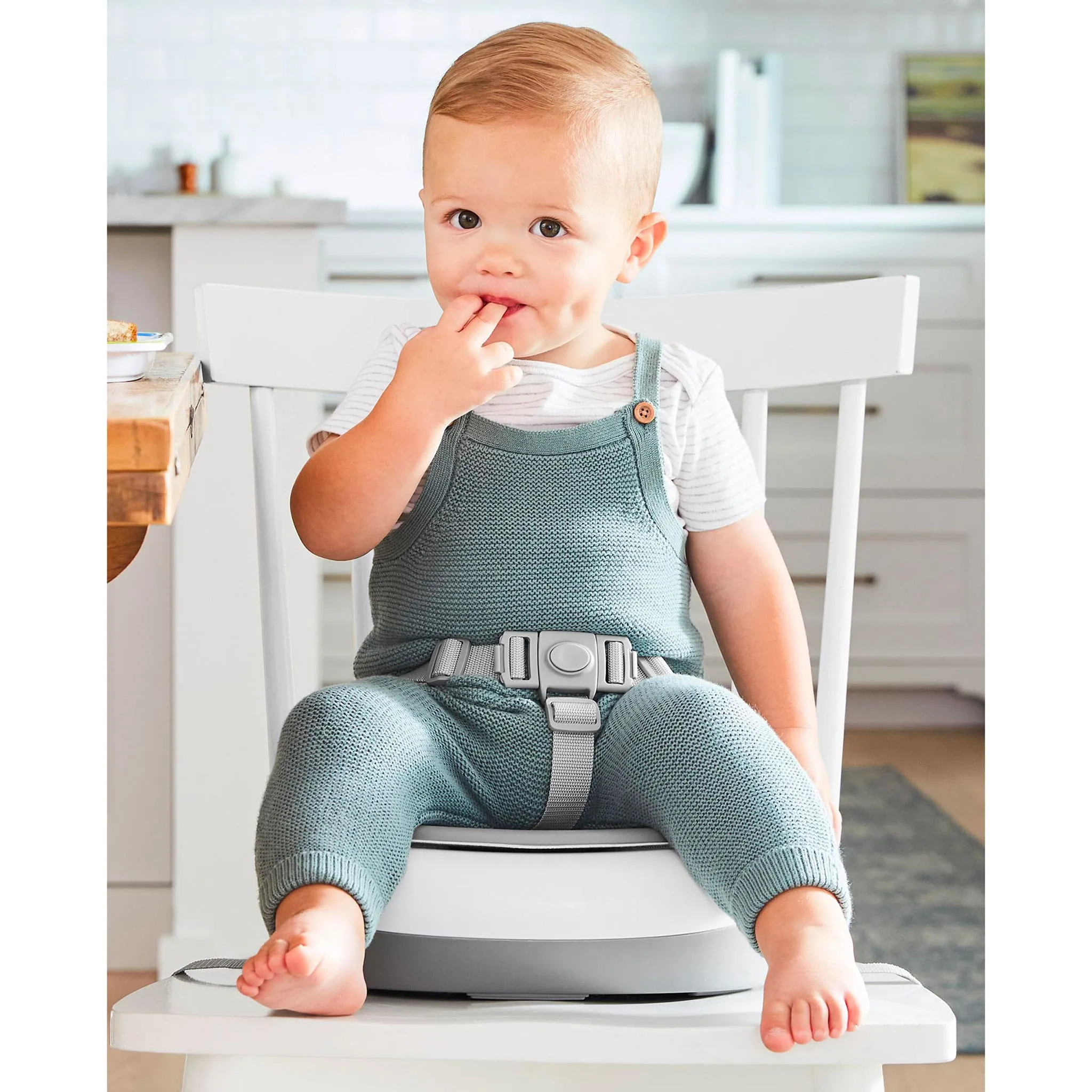 Skip Hop Siège de Table Rehausseur Sleek - Gris  Blanc