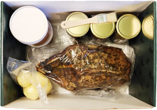 Jolesch's Brandenburger Gans mit Beilagen
