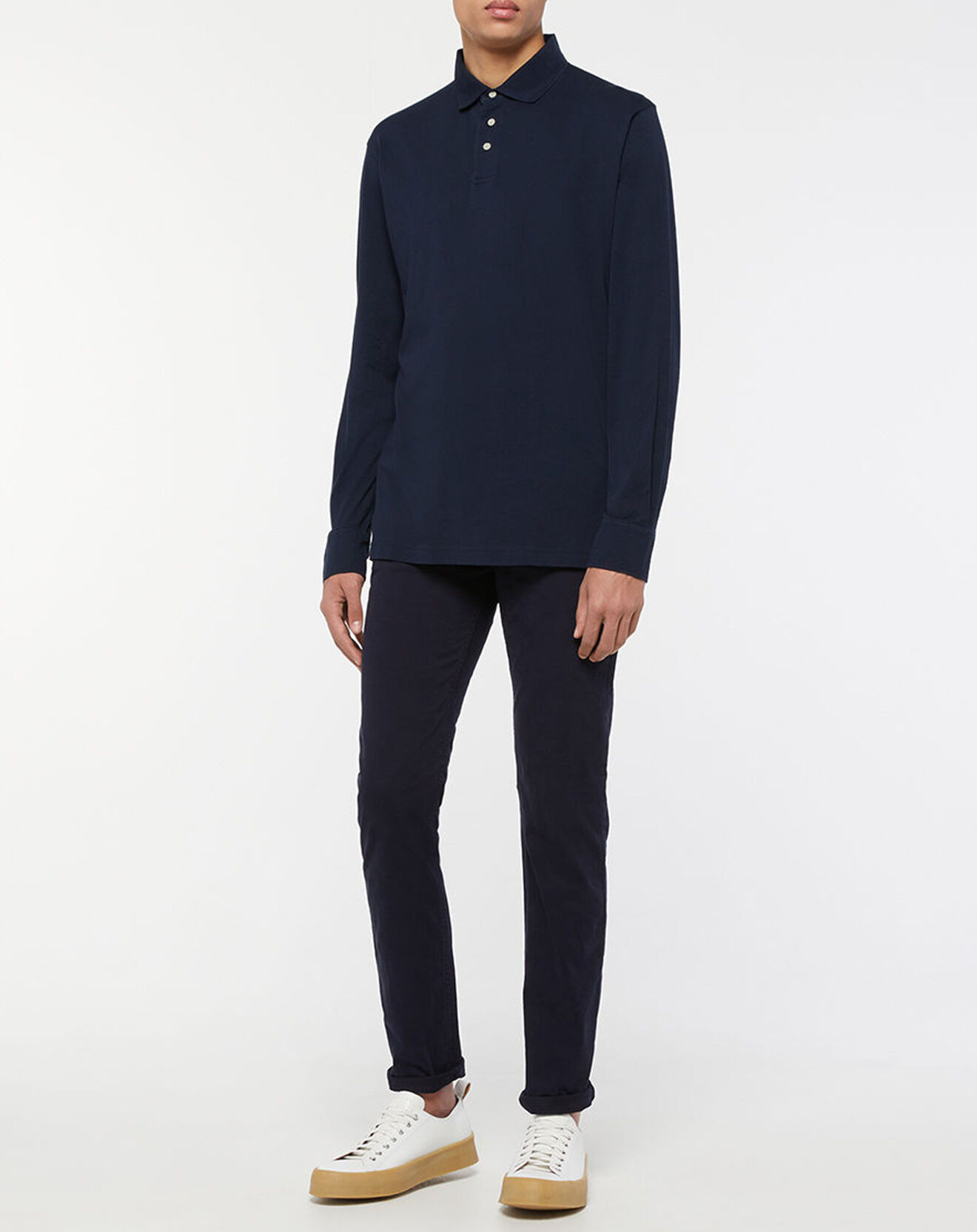 Hackett London Polo Regular Fit Jersey bleu marine