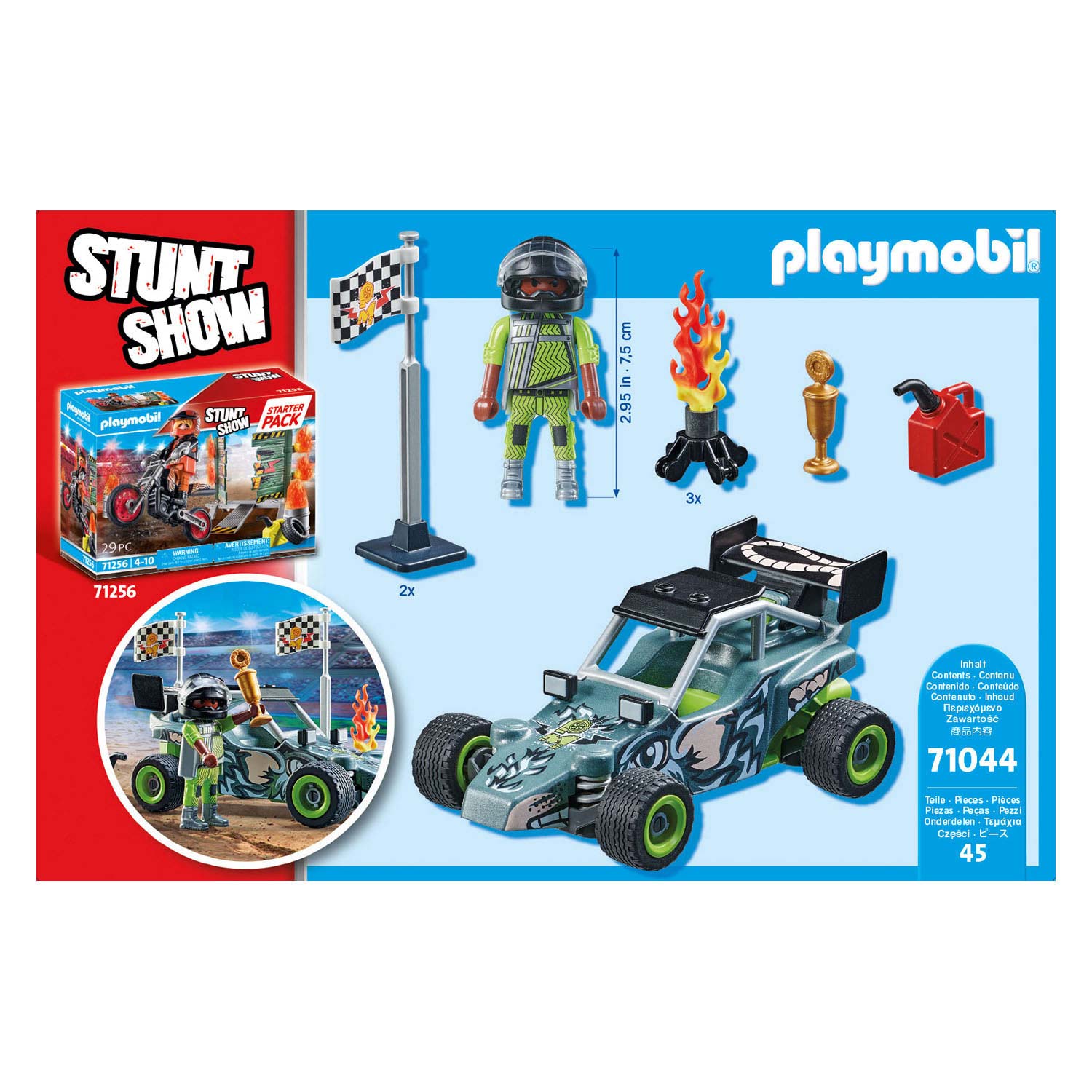 Playmobil Stuntshow Racer - 71044