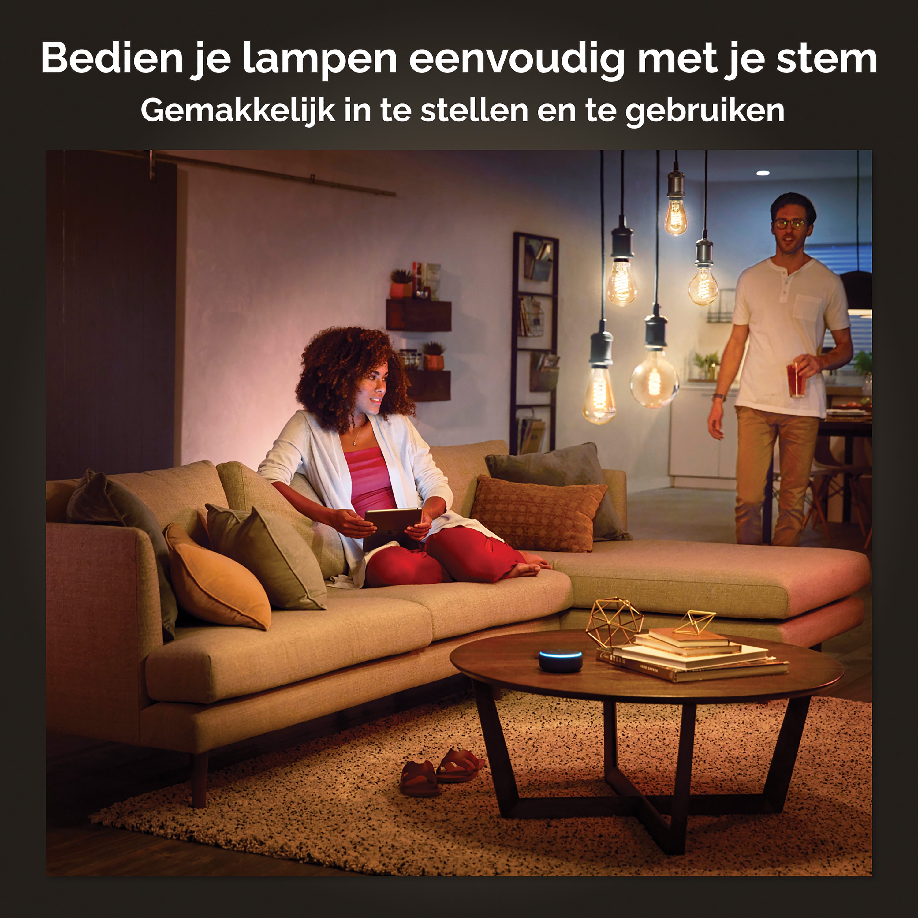 Philips Hue Filament Globelamp - E27 - Ã 12,5