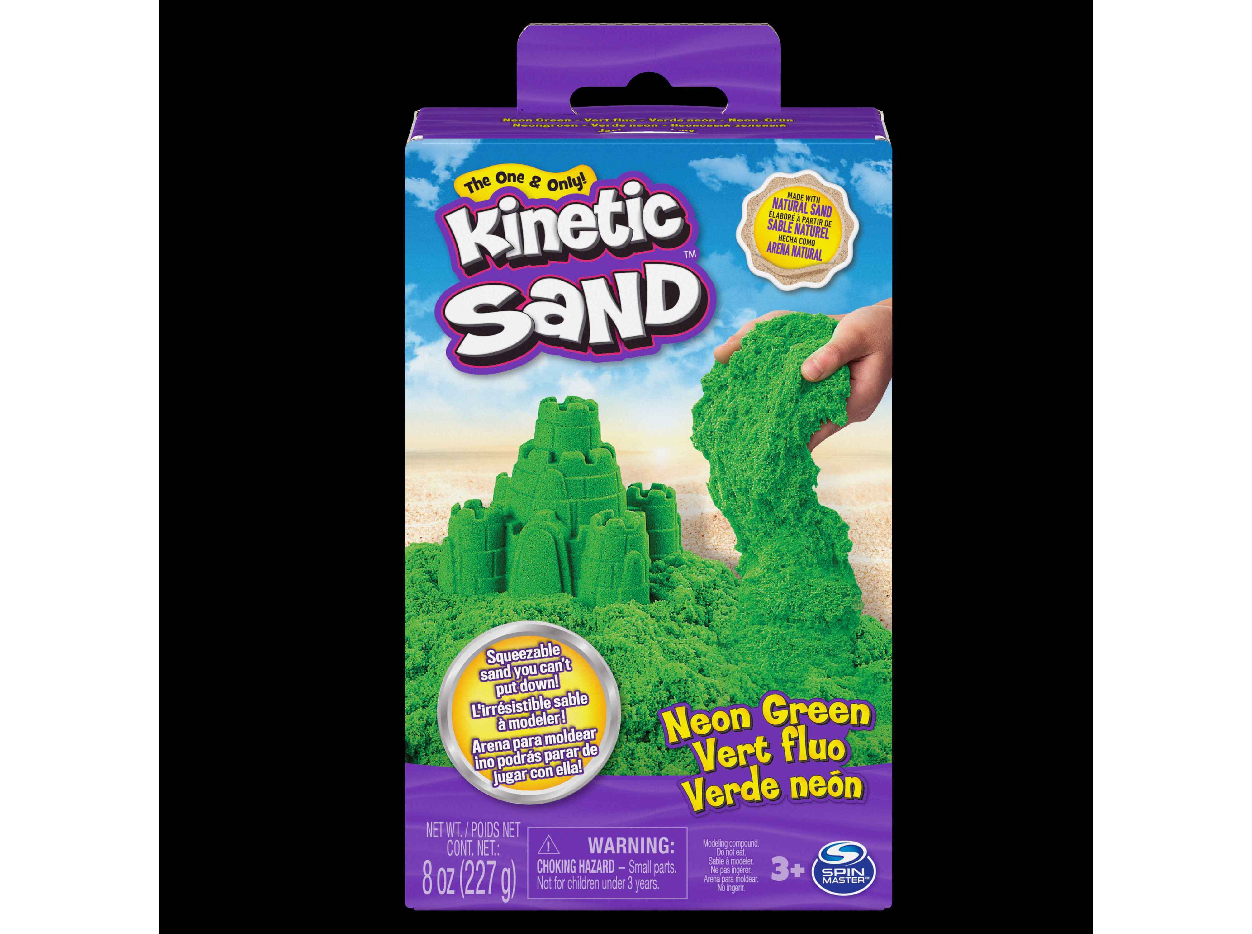CAIXA DE AREIA KINETIC SAND CORES SORTIDAS