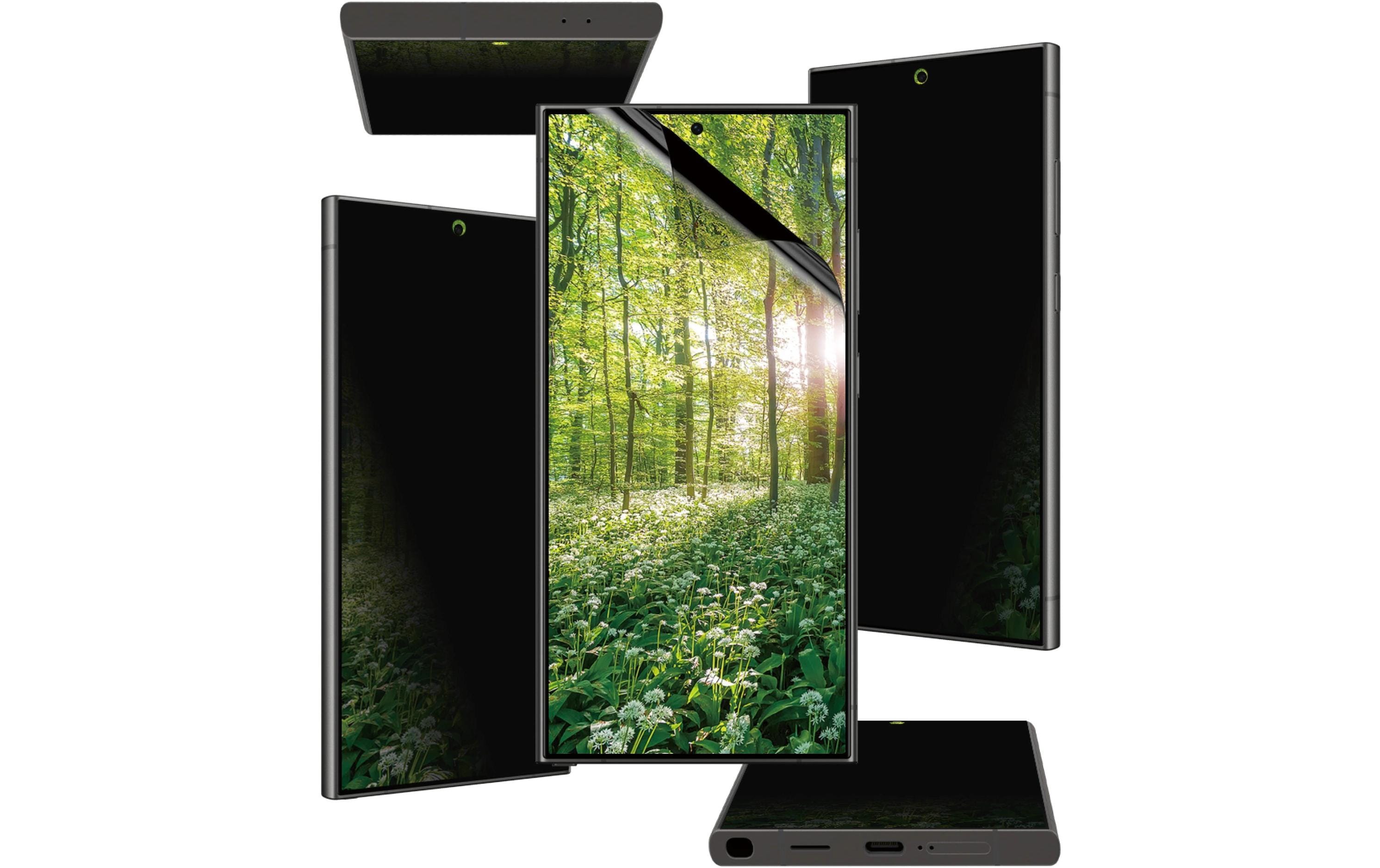 Displayschutz Ultra Wide Fit UWF Eco Matrix Galaxy S25 Ultra4-Way-Privacy Display-Schutzfolie für das Samsung Galaxy S25 Ultra
