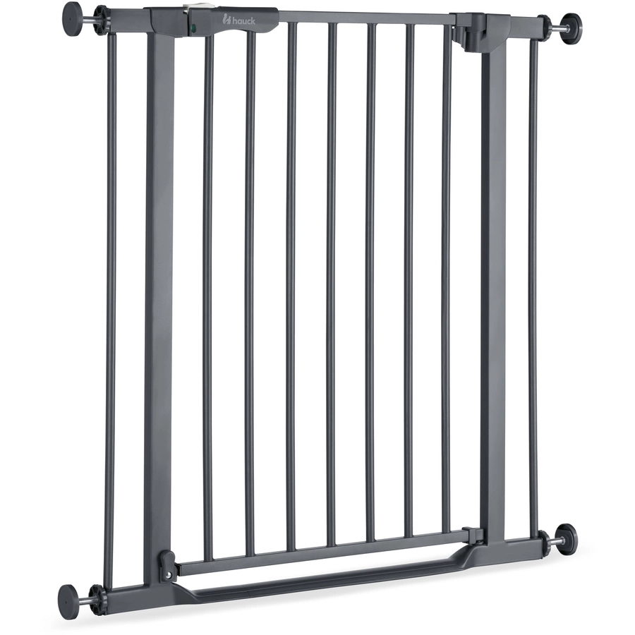 hauck Türschutzgitter Clear Step Autoclose 2 Dark grey