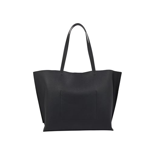 Calvin Klein Linear Shopper, Black