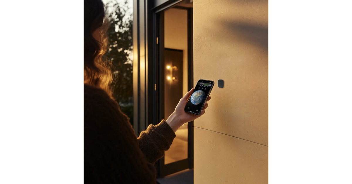 AqaraSmart Lock U200 Lite Kit elektronisch deurslot  (Zwart, Matter via Thread, Bluetooth 5.1, NFC)