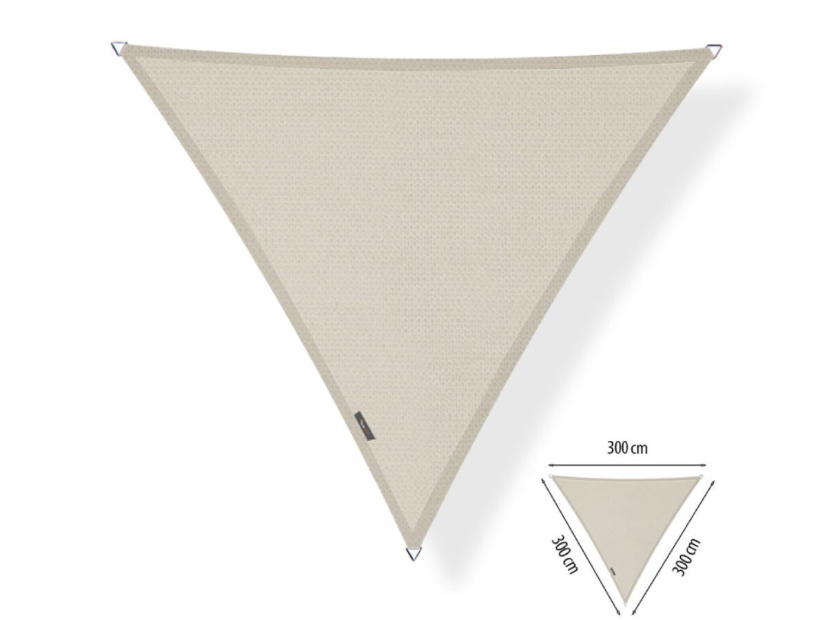 Shadow Comfort 3m driehoekig schaduwdoek - Mystic Sand