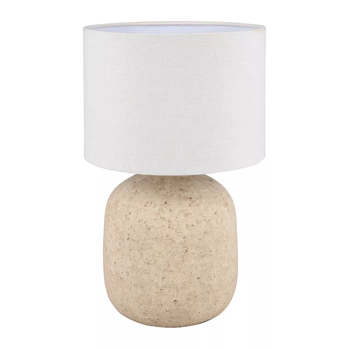 Lampe à poser céramique (H40 cm) Finland Beige