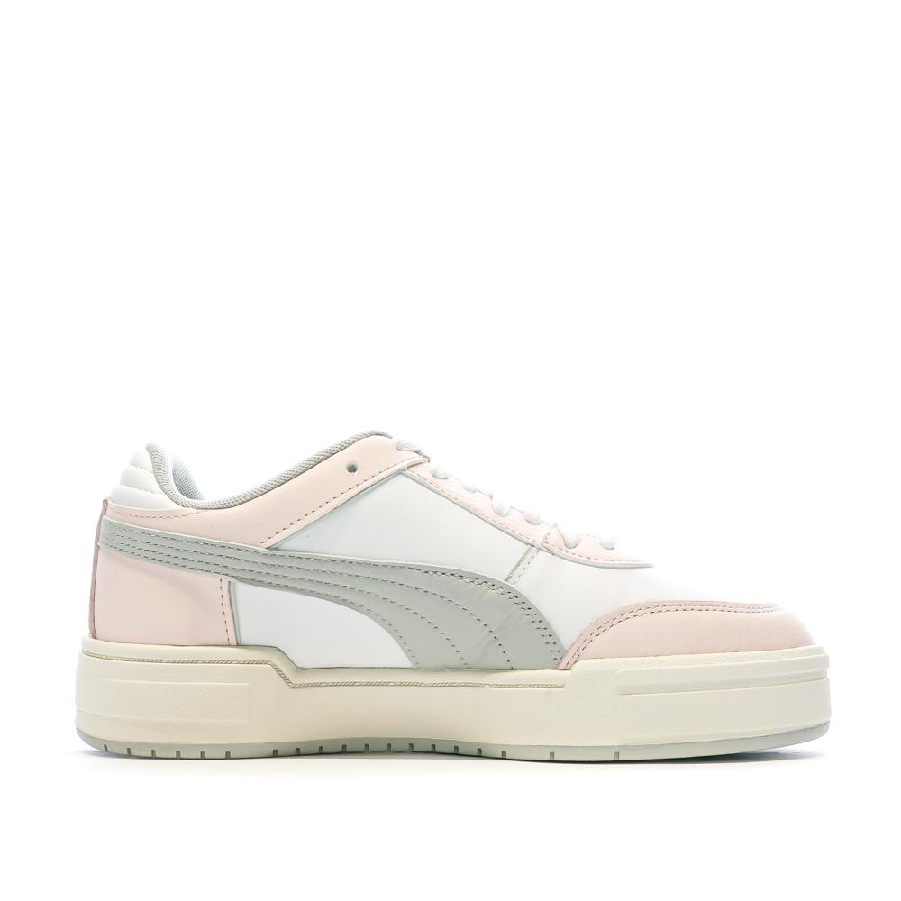 Puma Baskets Rose/Blanche/Gris Femme Puma Ca Pro Sport