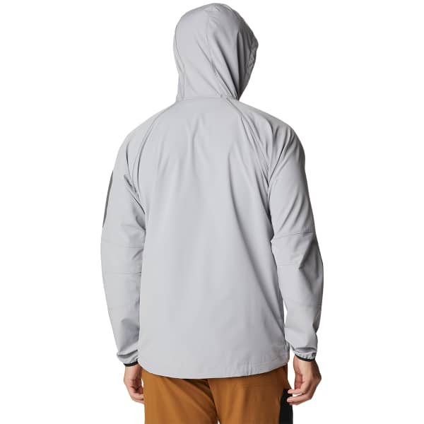 Softshell randonnée COLUMBIA TALL HEIGHTS™ HOODED SOFTSHELL GREY/SHARK RIPSTOP/SHARK ZIPS