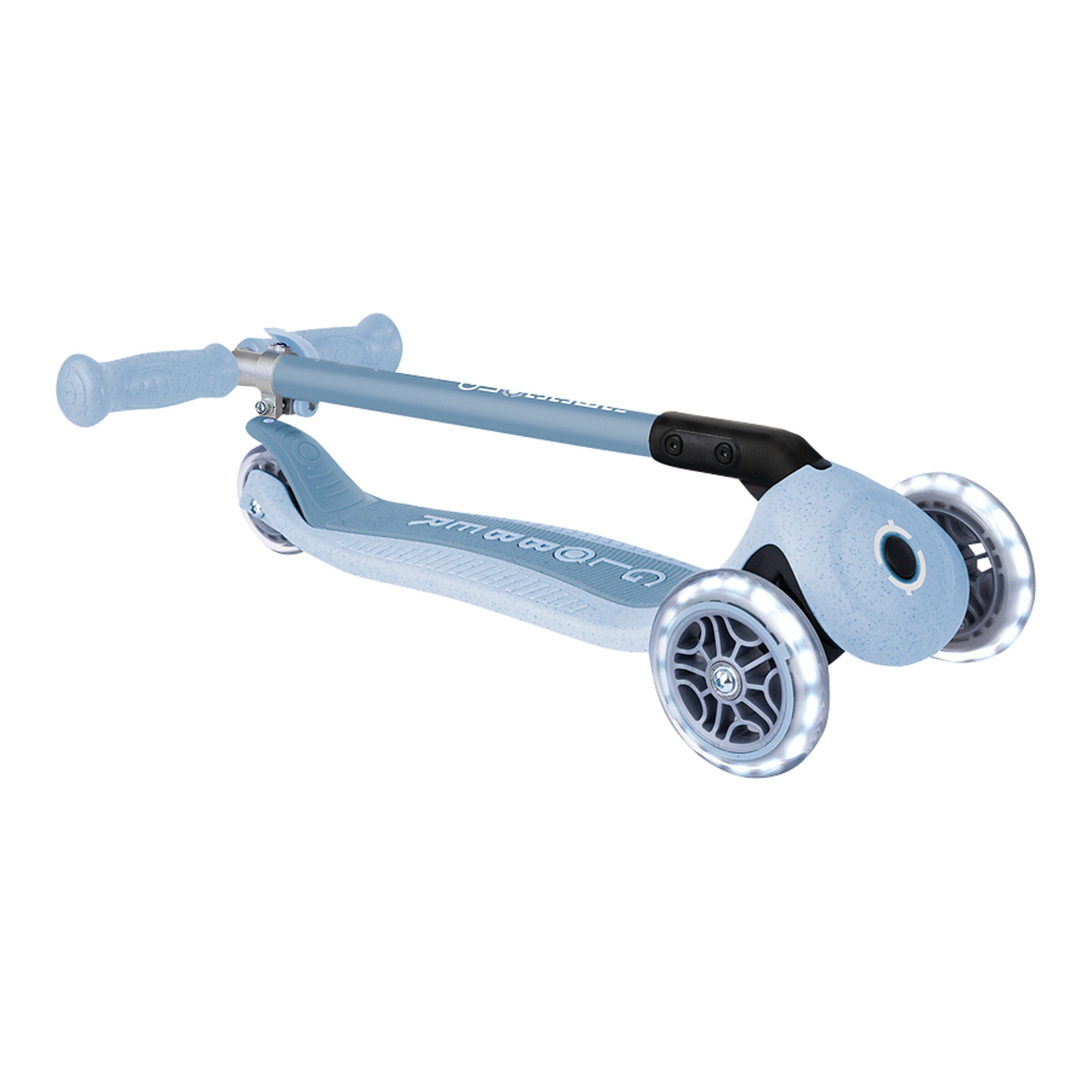 Globber Scooter PRIMO Foldable Lights ECO blaubeere