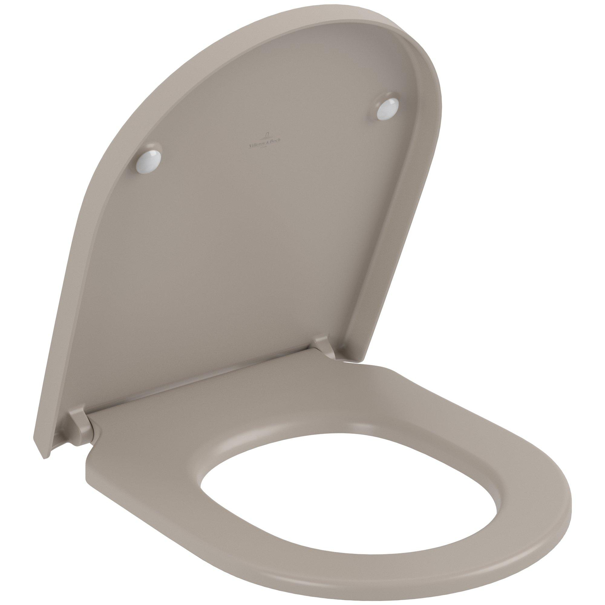 Villeroy & Boch Subway 3.0 softclose toiletzitting met quick release taupe