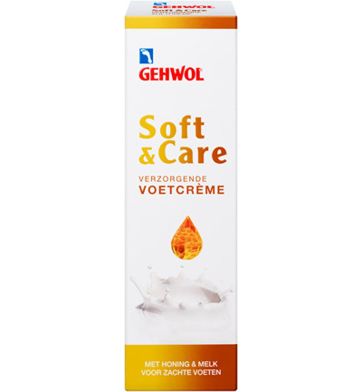 Gehwol Zachte voeten soft & care verzorgende creme (75 ml)