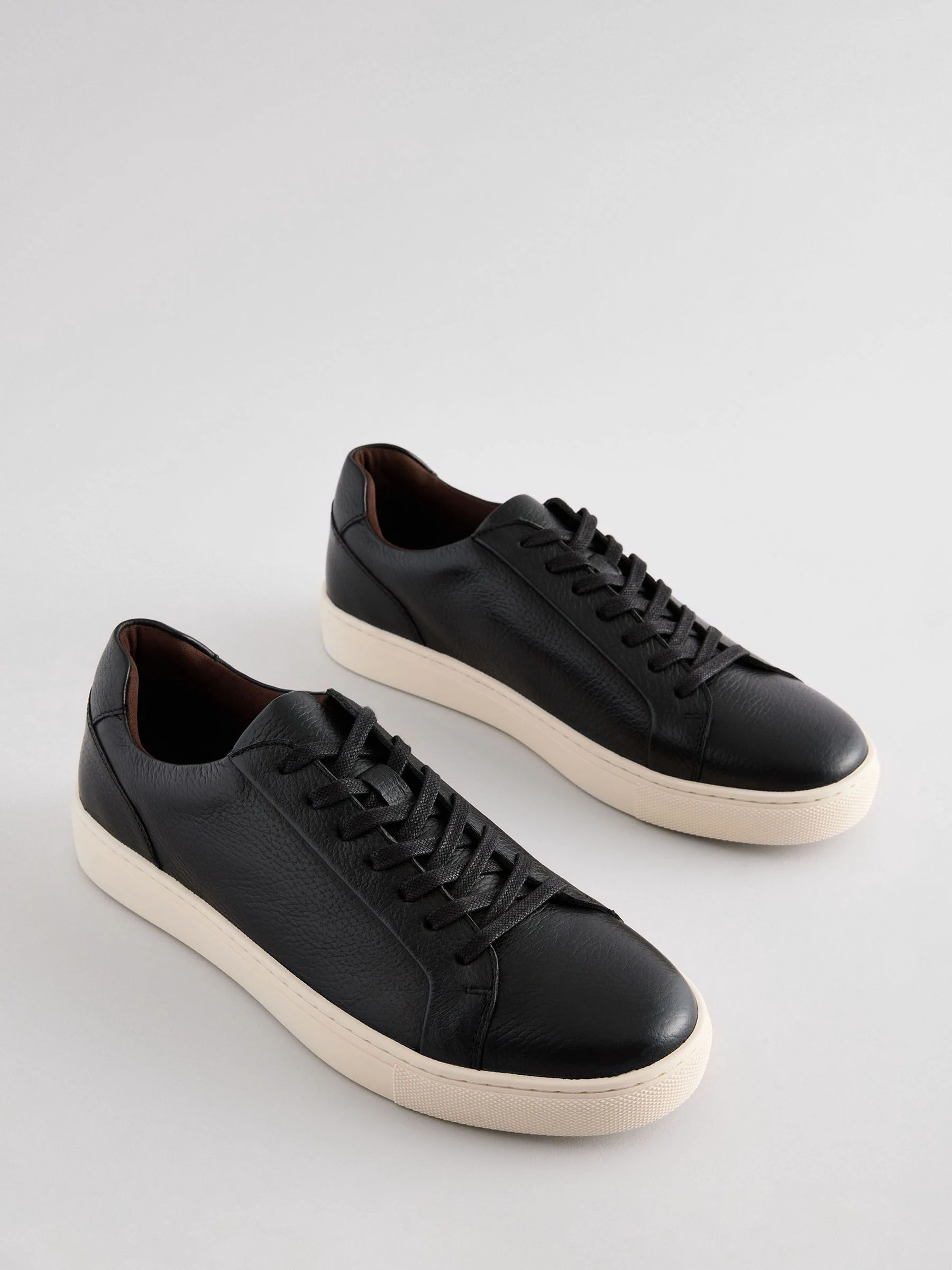 Zwart - Leren sneakers