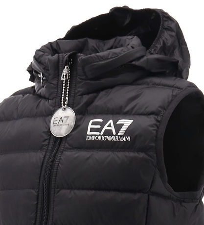 EA7 Daunenweste - Schwarz