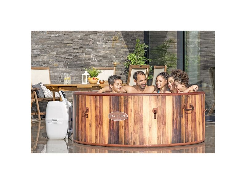 Bestway Whirlpool LAY-Z-SPA Helsinki AirJet Ø 180 Whirlpool für bis zu 7 Personen