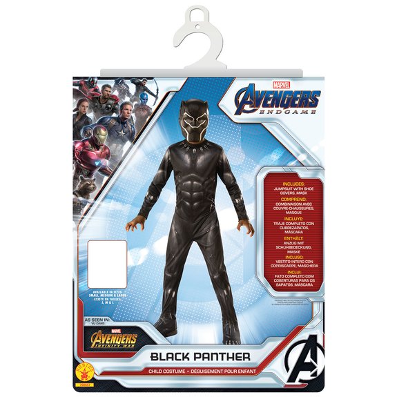 Déguisement classique Black Panther Taille L