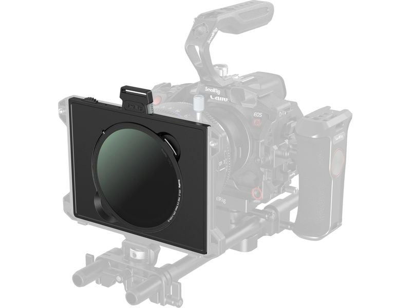 Smallrig Multifunktionales VND-Filterfach-Kit Dualer CPL VND-Filter mit magnetischer Schnellverschlussbefestigung