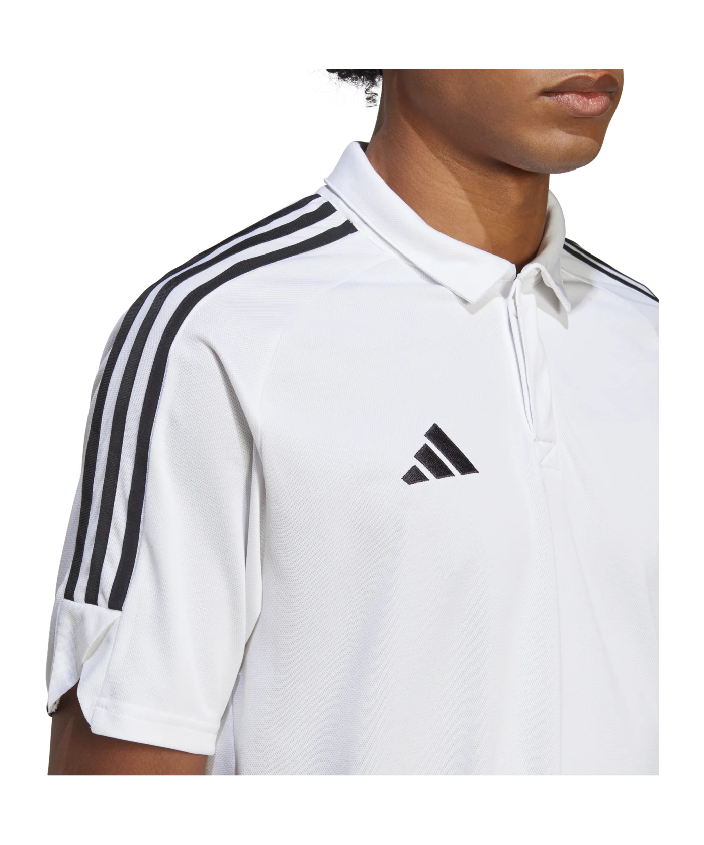 adidas Tiro 23 Poloshirt Weiss