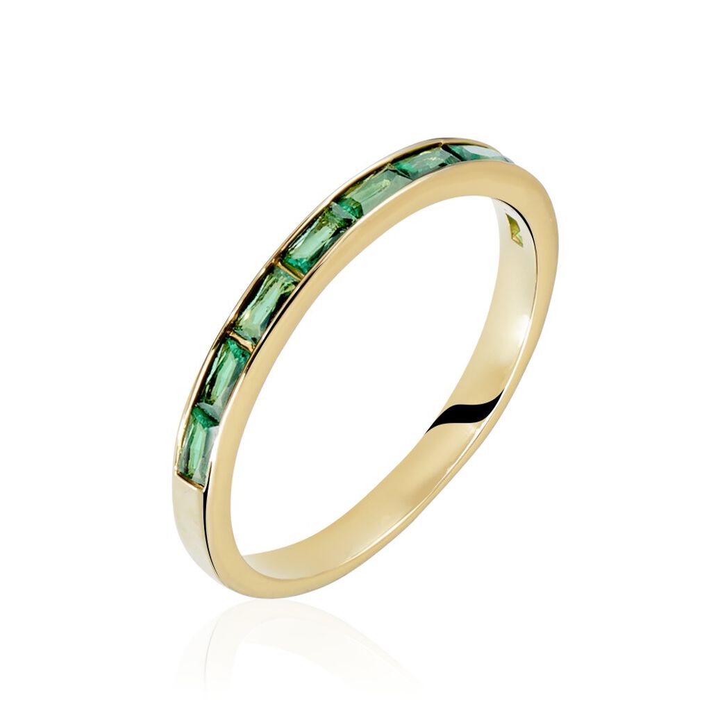 Bague Plaqué Or Jai Oxyde De Zirconium