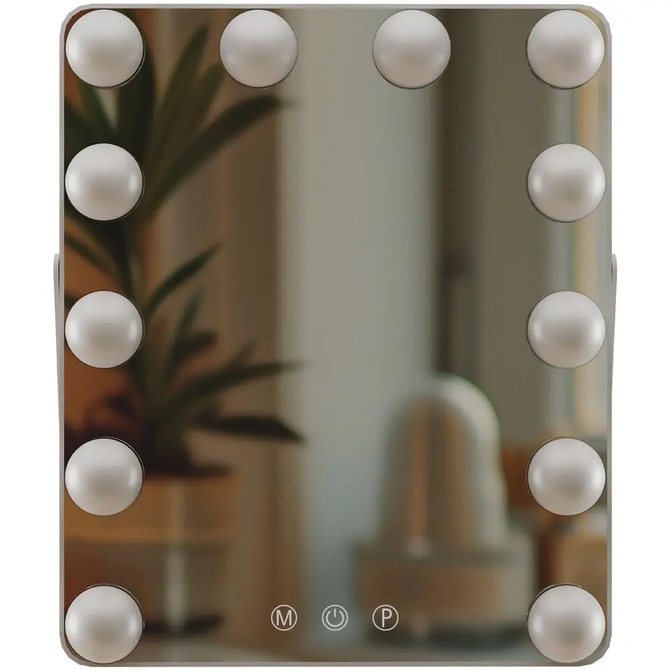 CLP Make-up spiegel Balian Glas - wit
