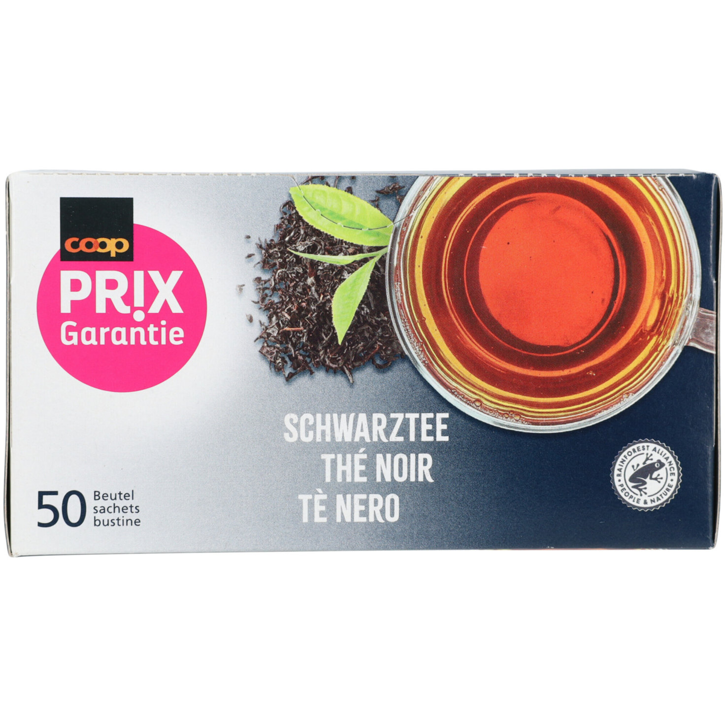 Prix Garantie Schwarztee 50 Beutel