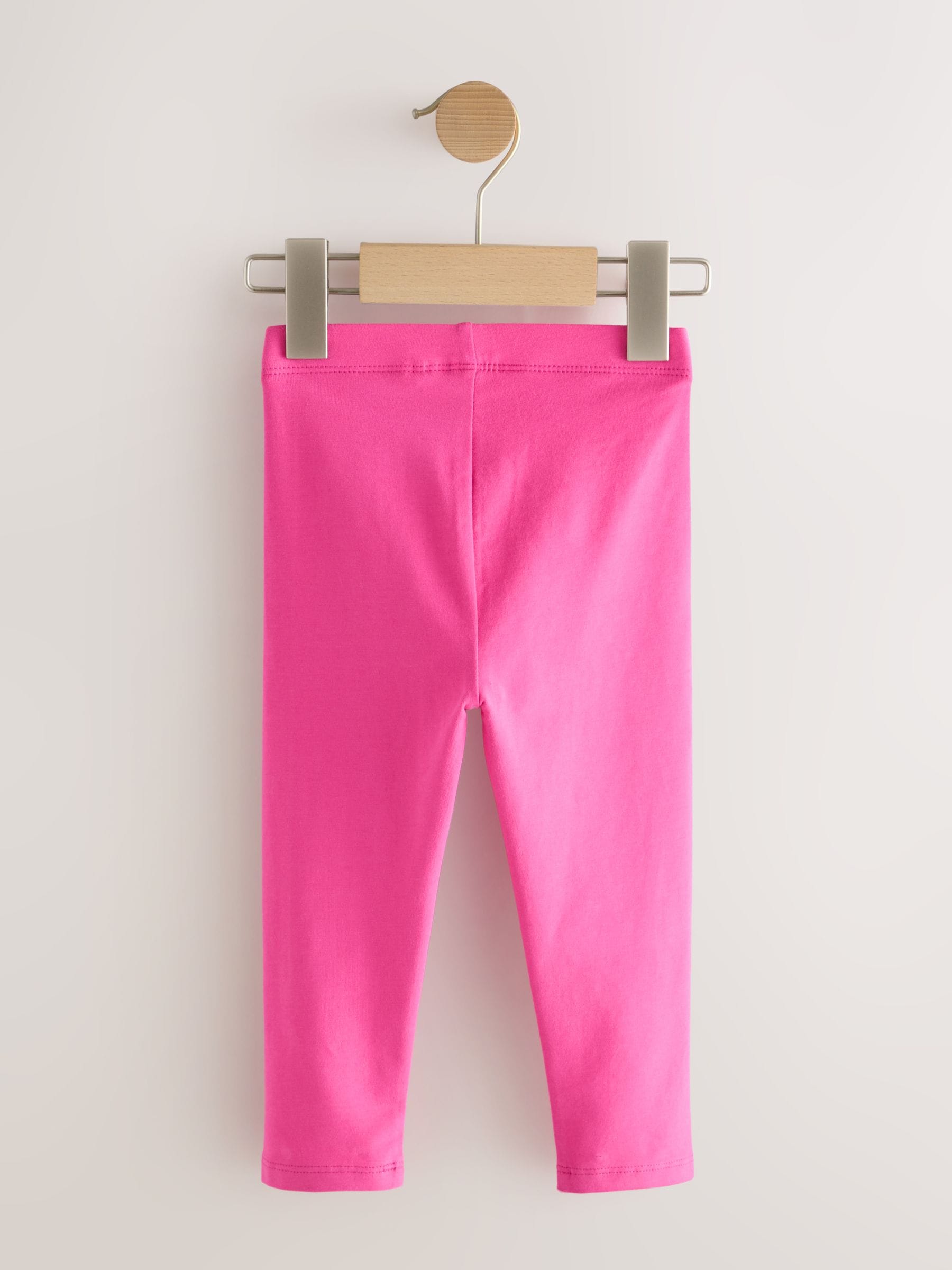 Pink Cloud Rainbow - Knee Embellsihed Leggings (3mths-7yrs)