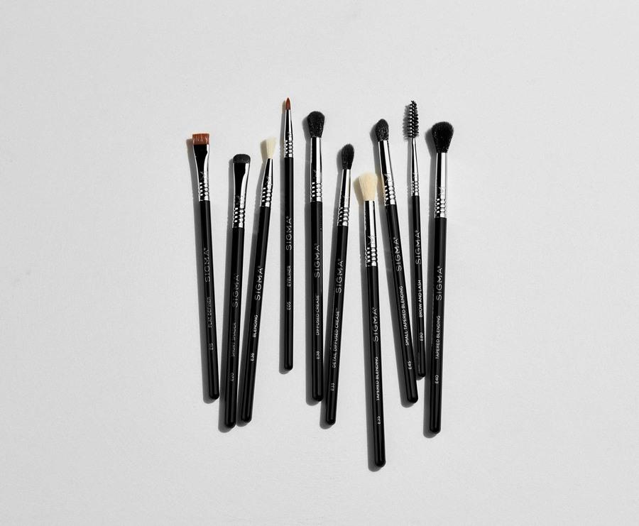 Sigma E40 Tapered Blending Brush Chrome