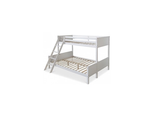 HOMESTYLE4U - Lit évolutif Lits superposes 90x200 mezzanine et lit de jeunesse 140x20...