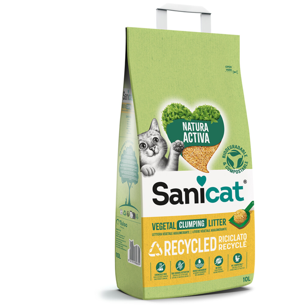 Sanicat Natura Activa Recycled10 liter