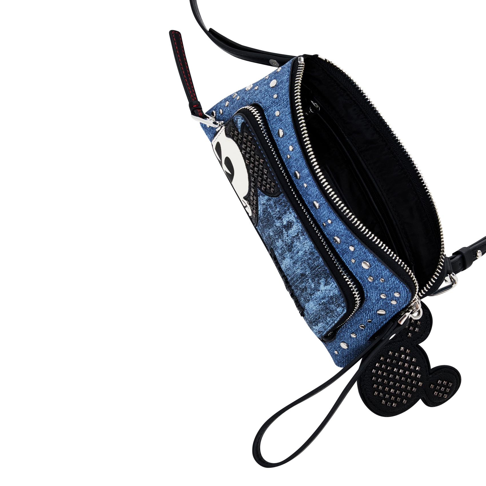 Porte monnaie en denim| Bleu