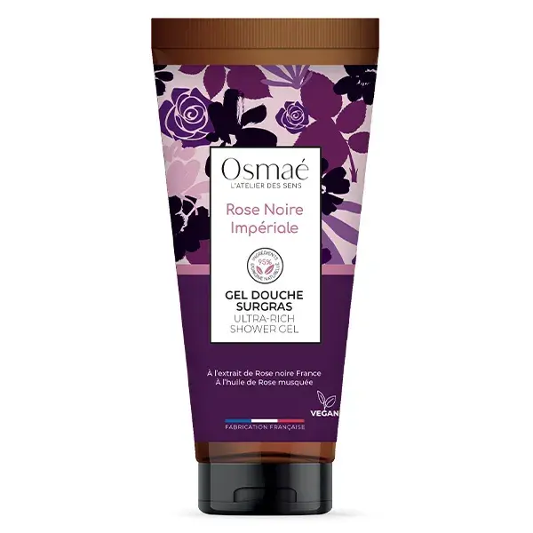 Gel de Banho Ultranutritivo Osmaé, Rosa Negra Imperial, 100 ml
