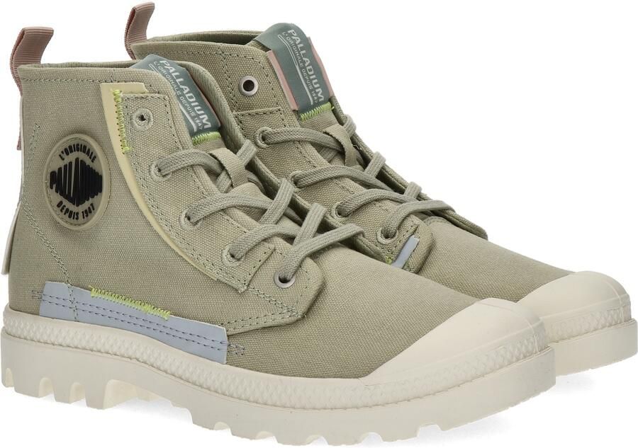 Palladium Unisex PAMPA UNDERLAYER Enkellaars 99183-379-M EUCALYPTUS